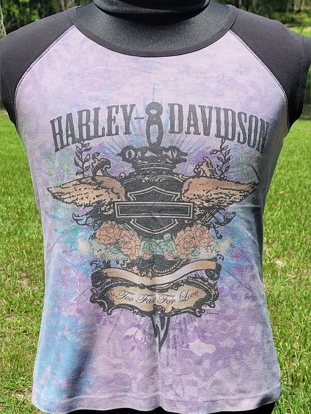 Harley Davidson Women's Muscle Tank Top ❤️ Beautiful! Size Large